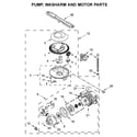 Maytag MDB8979SFZ2 pump, washarm and motor parts diagram