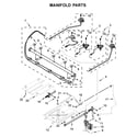Whirlpool WFG525S0HB0 manifold parts diagram