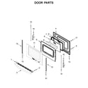 Whirlpool WFG525S0HZ1 door parts diagram