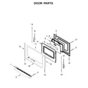 Whirlpool WFG525S0HW1 door parts diagram