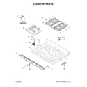 Maytag MGR6600FB1 cooktop parts diagram