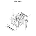 Maytag MGR6600FB1 door parts diagram
