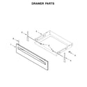 Maytag MGR6600FB1 drawer parts diagram