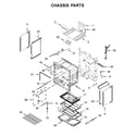 Whirlpool WFG510S0HW1 chassis parts diagram