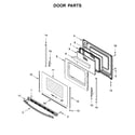 Whirlpool WFG510S0HW1 door parts diagram
