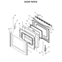 Whirlpool WFC310S0ES3 door parts diagram