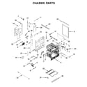 Whirlpool YWGE745C0FH1 chassis parts diagram