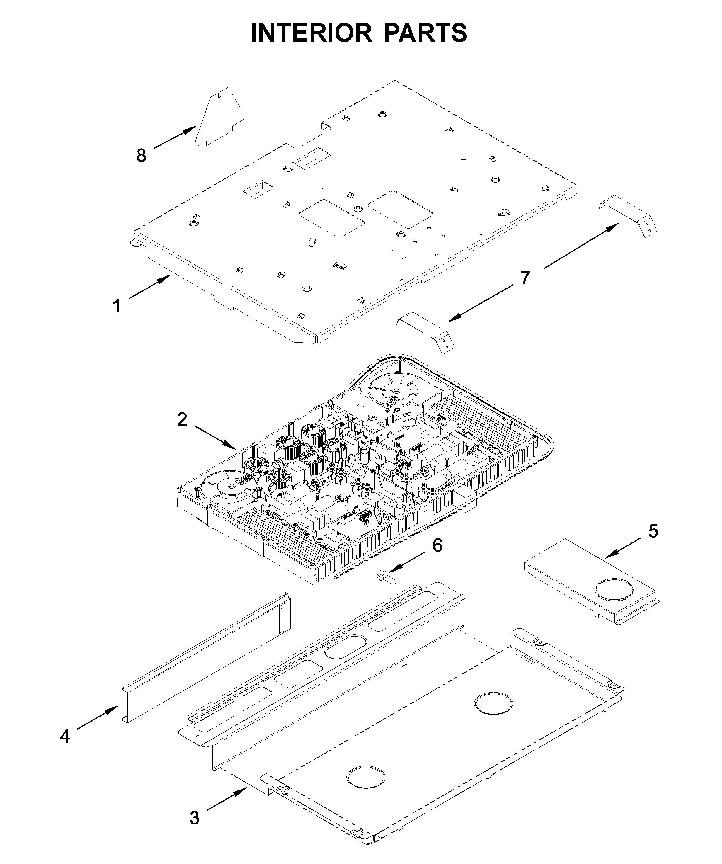 Jenn-Air JIS1450DS0 interior parts diagram