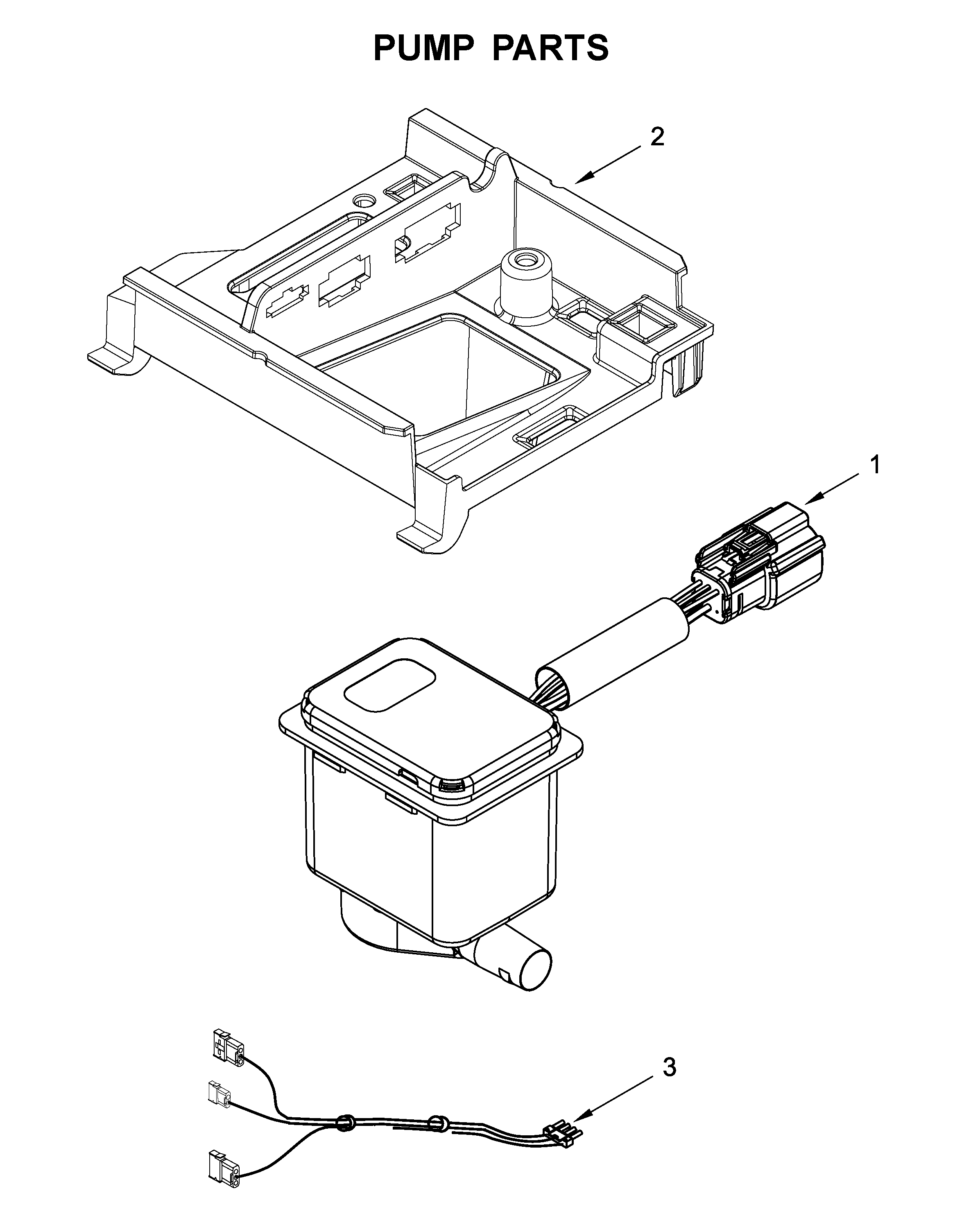 KitchenAid KUIO338HSS00 pump parts diagram