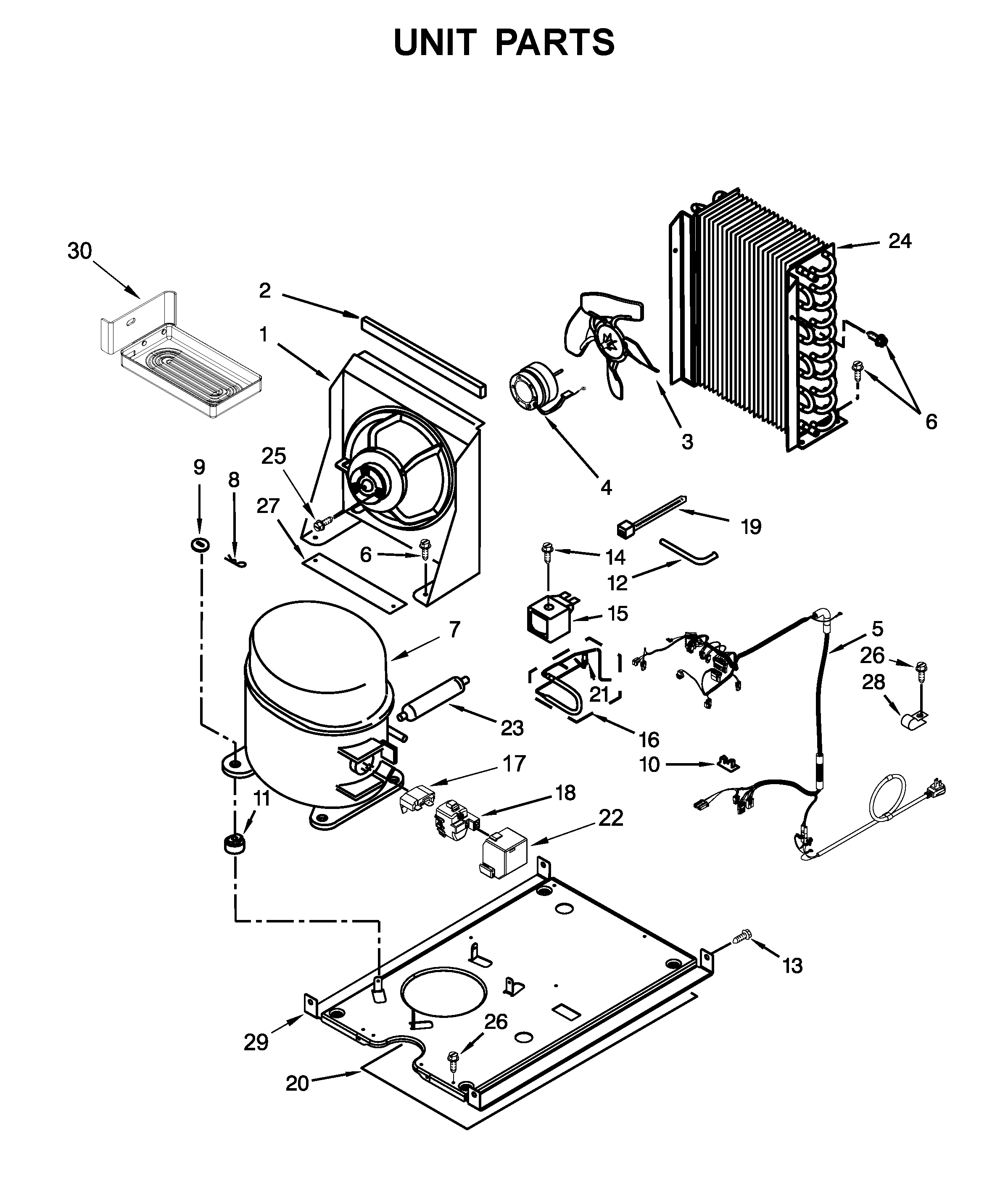 KitchenAid KUIO338HSS00 unit parts diagram