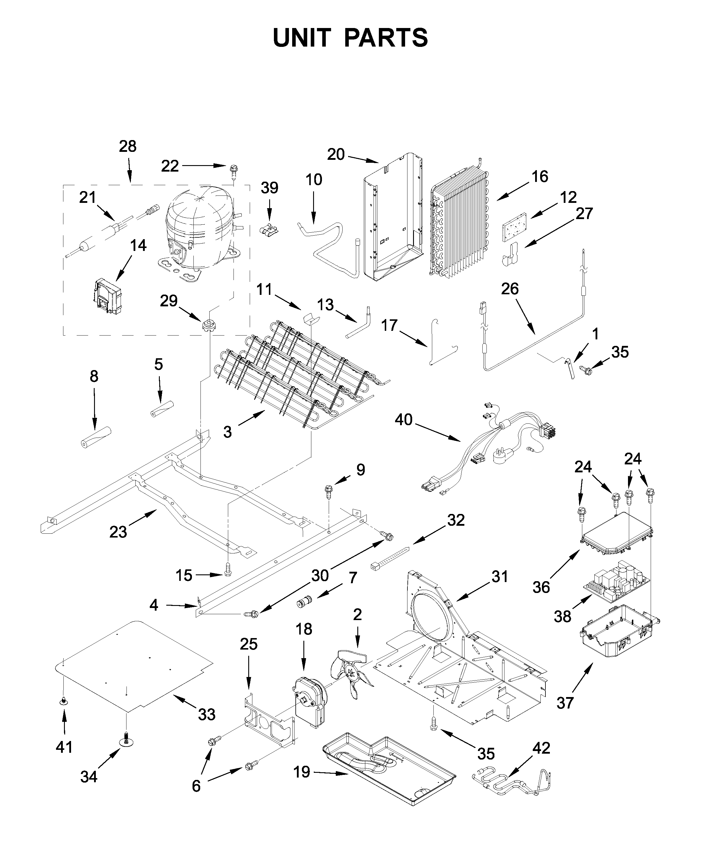 Ikea IRS335SDHM00 unit parts diagram