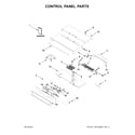 Jenn-Air JJW3430IL00 control panel parts diagram
