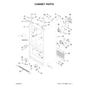 Jenn-Air JFC2290RTB02 cabinet parts diagram