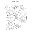 Jenn-Air JFC2290RTB02 shelf parts diagram