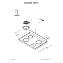 Whirlpool YWFC150M0EB3 cooktop parts diagram