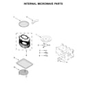 Maytag MMW9730FZ04 internal microwave parts diagram