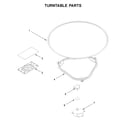 KitchenAid YKMLS311HBS3 turntable parts diagram