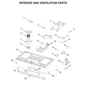 KitchenAid YKMLS311HSS6 interior and ventilation parts diagram