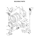 Whirlpool WGD560LHW1 bulkhead parts diagram