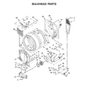 Whirlpool WGD6620HW1 bulkhead parts diagram