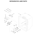 Amana ABB1921BRW01 refrigerator liner parts diagram