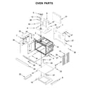 Whirlpool WOC75EC7HS02 oven parts diagram