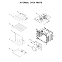 Whirlpool WOC75EC7HS02 internal oven parts diagram