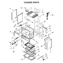 Whirlpool WFG524SLAB2 chassis parts diagram