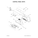 Jenn-Air JJW2827IM00 control panel parts diagram