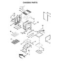 Whirlpool WFG540H0EH0 chassis parts diagram