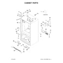 Maytag MFI2269FRB01 cabinet parts diagram