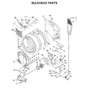 Maytag MGD5630HC1 bulkhead parts diagram