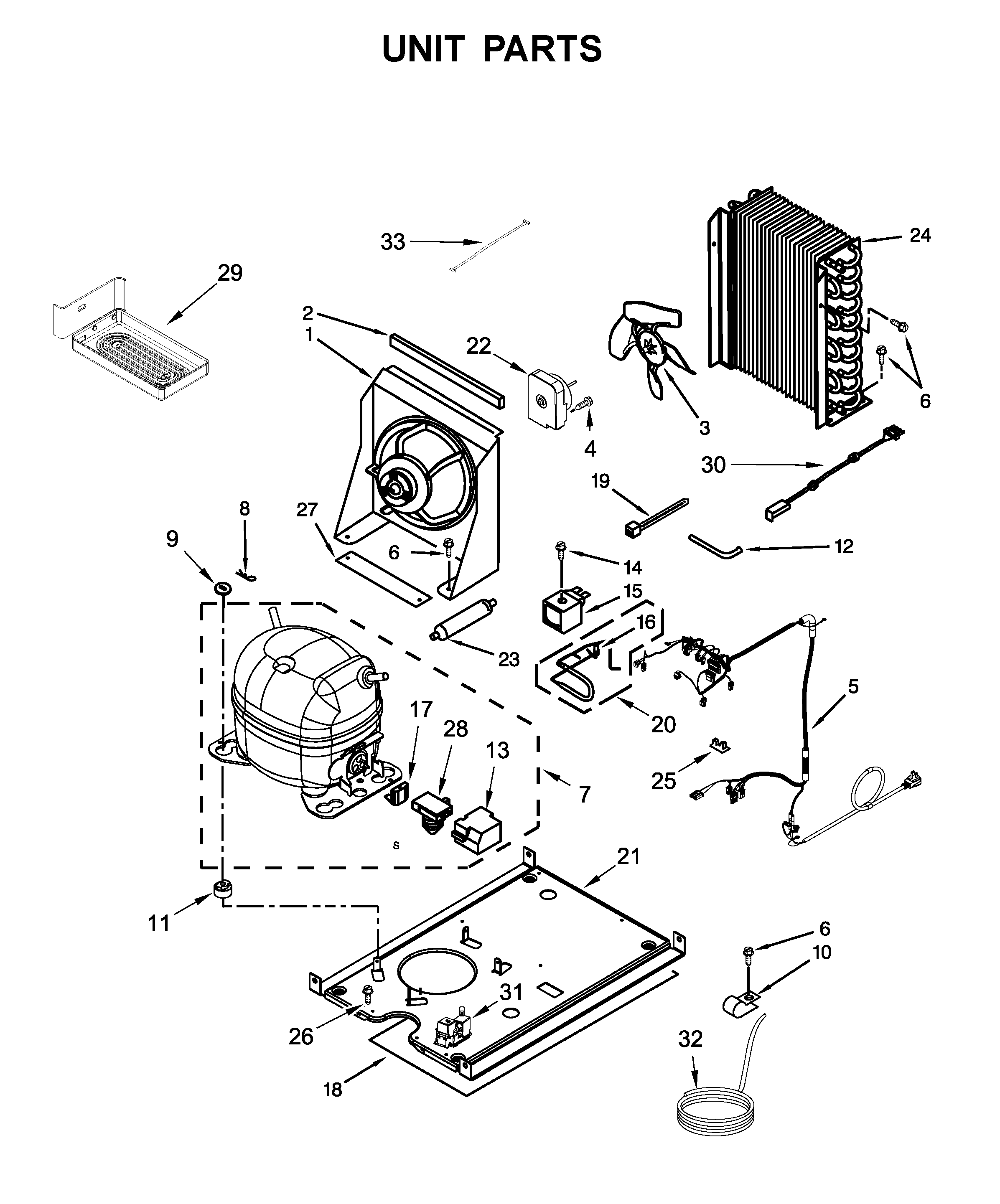 KitchenAid KUIX535HPS00 unit parts diagram