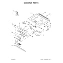 KitchenAid KSIB900ESS1 cooktop parts diagram