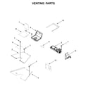 KitchenAid KFGC506JMH00 venting parts diagram