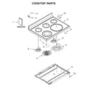 Maytag MER8800FB1 cooktop parts diagram