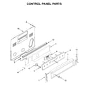 Maytag MER8800FB1 control panel parts diagram