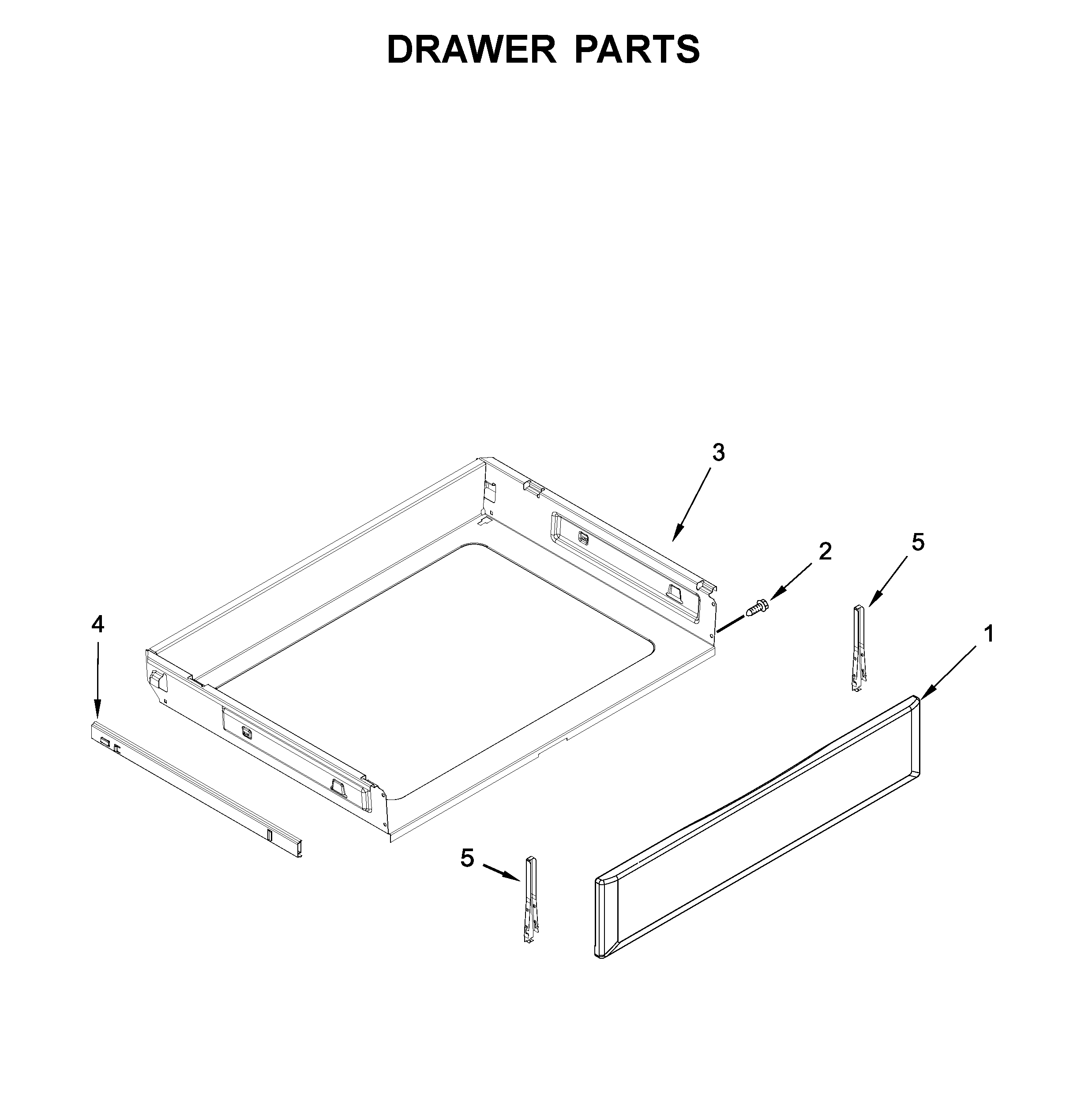 Maytag YMER8800FB0 drawer parts diagram