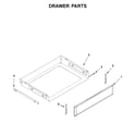 Maytag YMER8800FB0 drawer parts diagram