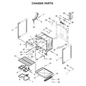 Whirlpool YWFE505W0JZ0 chassis parts diagram