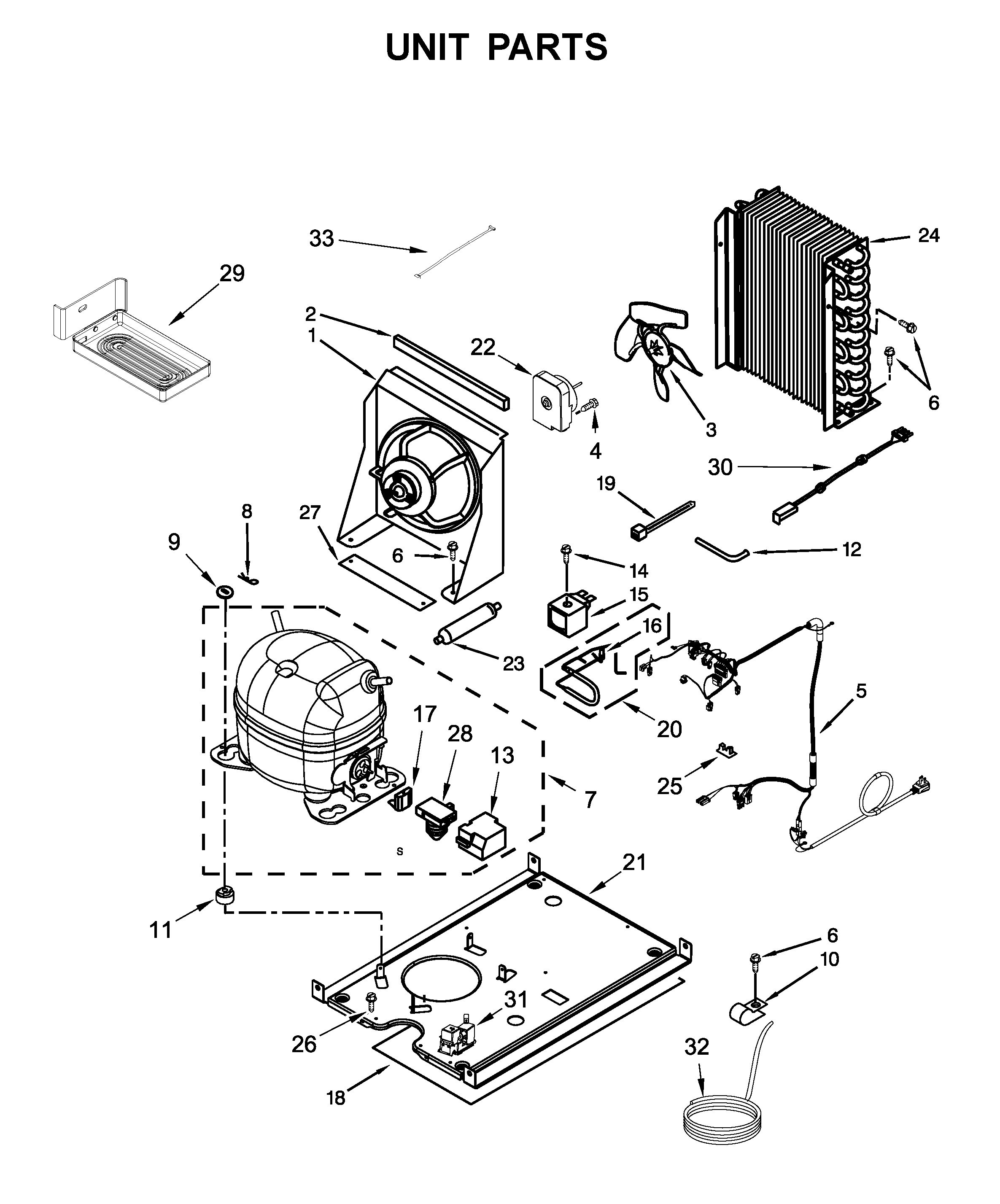 KitchenAid KUIX535HPA00 unit parts diagram
