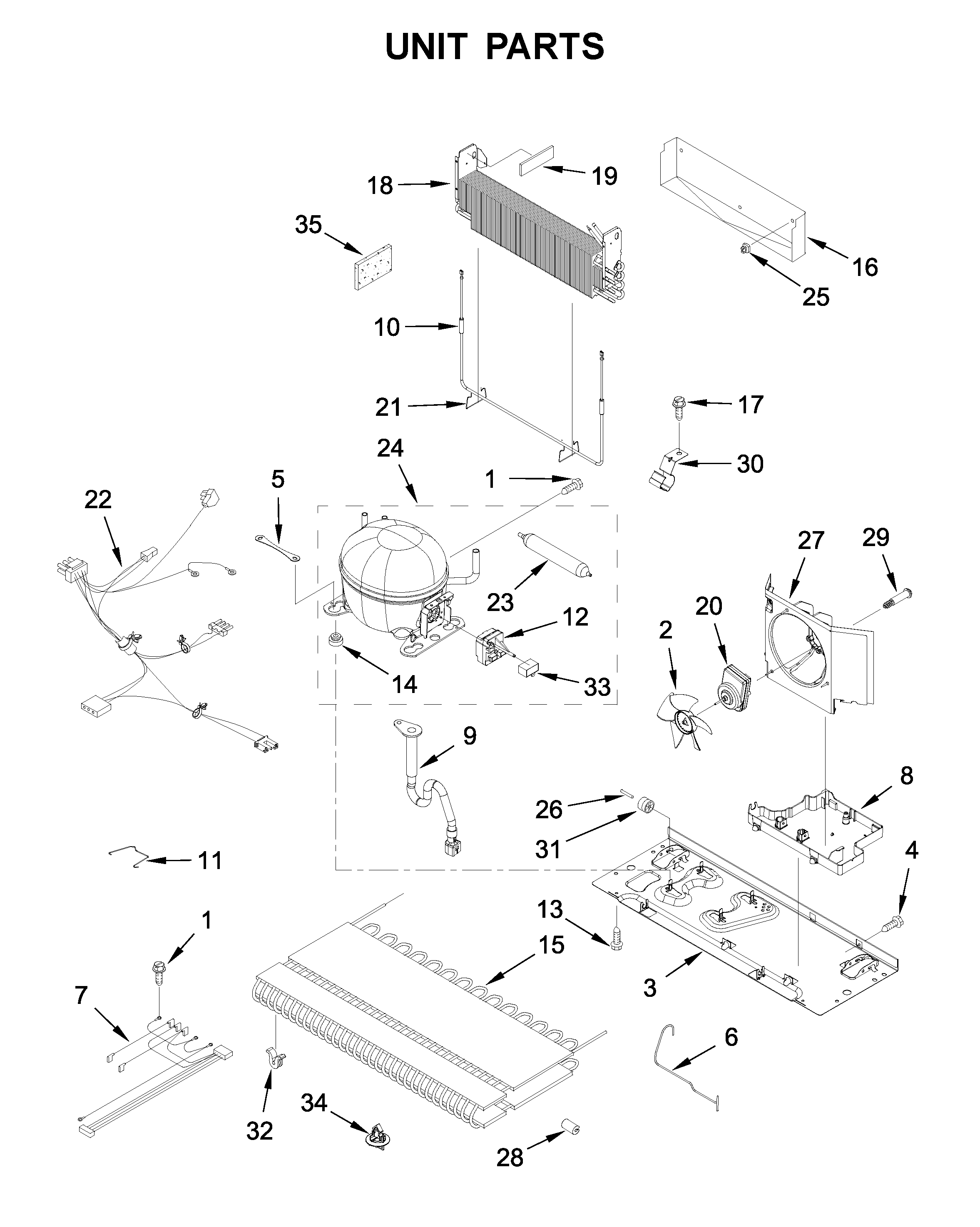 Maytag MFF2558FEZ05 unit parts diagram