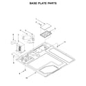 KitchenAid KMBD104GSS00 base plate parts diagram