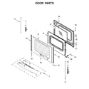 Whirlpool WFC150M0JB0 door parts diagram