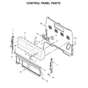 Whirlpool WFC315S0JW0 control panel parts diagram