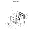 Whirlpool WFC315S0JW0 door parts diagram