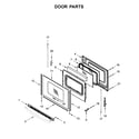 Whirlpool YWFC315S0JS0 door parts diagram
