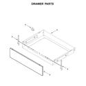 Whirlpool YWFC315S0JS0 drawer parts diagram