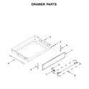 Maytag MER8700DS1 drawer parts diagram