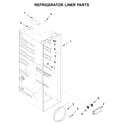 Whirlpool WRS321SDHZ05 refrigerator liner parts diagram